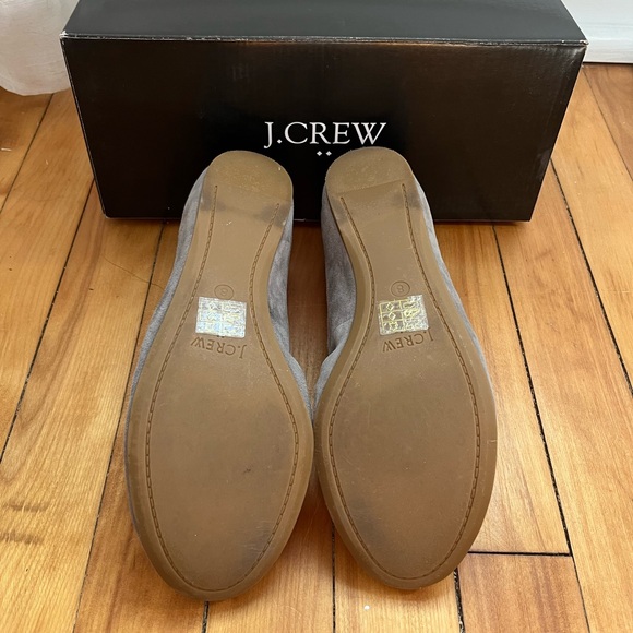 JCrew Anya Suede Ballet Flats - Picture 2 of 5